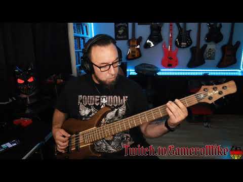 Powerwolf - Nightside of Siberia ft. Jonan Hegg --- Bass Cover