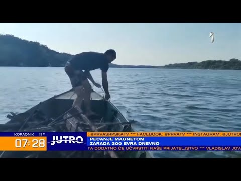 JUTRO - Poslednjih godina takozvano "pecanje magnetom" postalo jako popularno, stiglo je i kod nas!