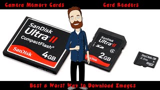 Memory cards, card readers and worst/best ways to download images