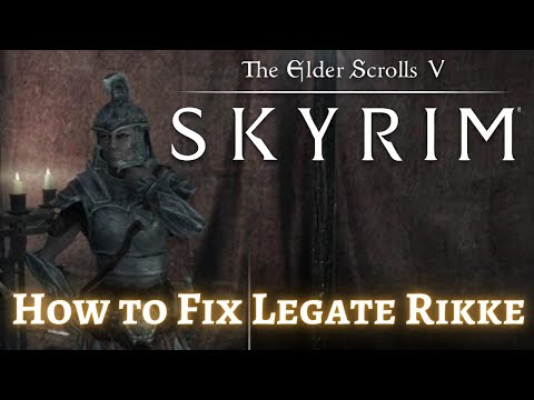 The Elder Scrolls V: Skyrim (PS3/PS4/PS5) - How to Fix Legate Rikke Bug (Civil War Questline)