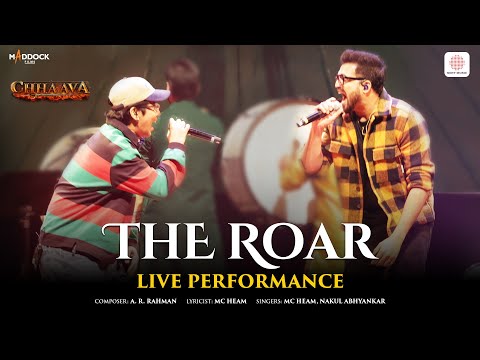 The Roar - Live Performance | Chhaava | A.R. Rahman | Mc Heam | Nakul | Vicky Kaushal, Rashmika