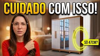 Guarda Roupa Casal 6 Portas Easy Slim Com Espelho E Pés VALE A PENA?