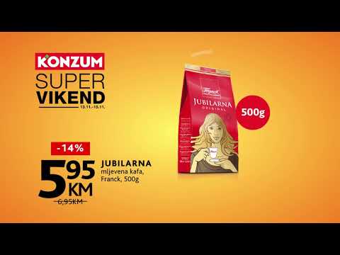 Super vikend u Konzumu! 13.11. -15.11.