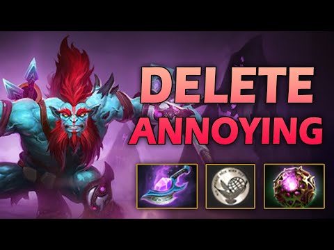 HUSKAR MAGIC BUILD | DELETE ANNOYING - Dawn of War Dota 2