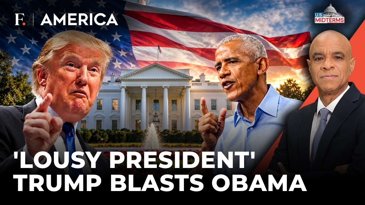 Trump Calls Obama 'Lousy President' After Cheesecake Factory White House Jibe | Firstpost America