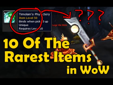 10 Of The Rarest Items in WoW