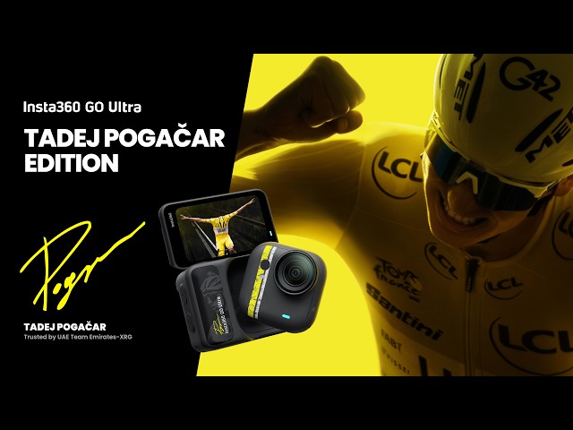 Vidéo INSTA360 GO ULTRA TADEJ POGACAR EDITION