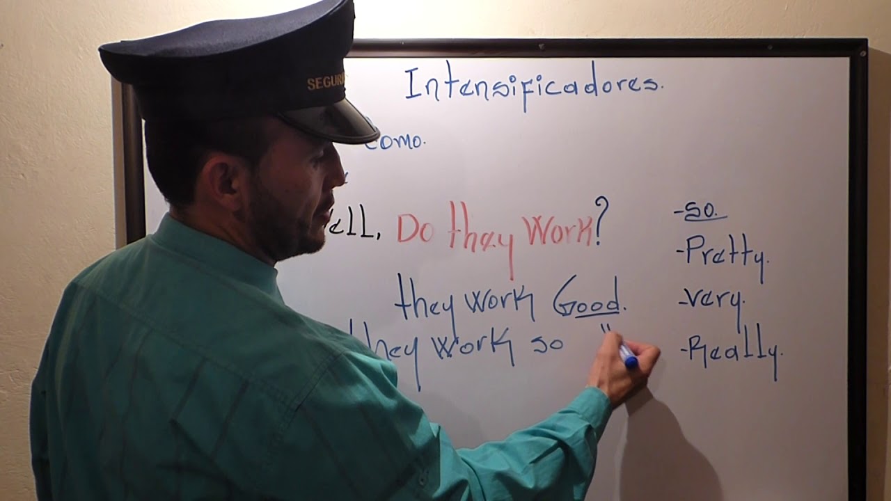 LOS INTENSIFICADORES EN INGLES.