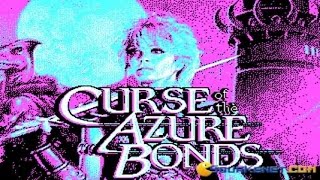 Curse of the Azure Bonds gameplay (PC Game, 1989)