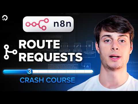 How to dynamically route requests in n8n with LLMs | COMPLETE n8n crash course [Part 3]