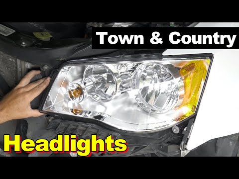 2014 Chrysler Town & Country Headlights