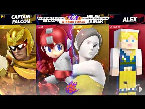 CSS 35 Doubles - WF - lolyoshi & Chunky (Falcon/WFT) vs. Peabnut & TurtleChris (Mega Man/Steve) - SS