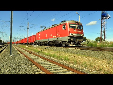 Urmărire Feroviară/Rail Chasing LEMA 480 012-0 & Marfar DB Cargo Train Curtici-Arad - 25 August 2020