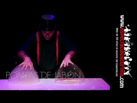 Espectáculos de Pompas de Jabón Barcelona