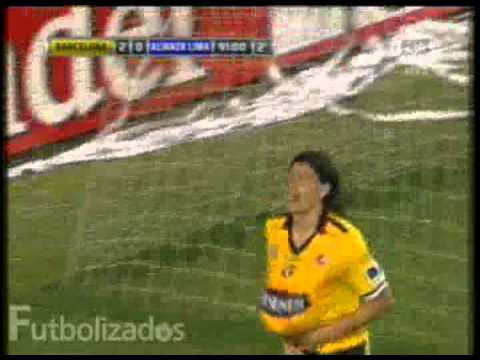 Gol de Ismael Blanco. Barcelona - Alianza Lima. Copa Sudamericana 2014.