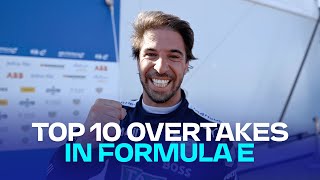 “Excuse me, coming through!” | Top 10 overtakes in Formula E history