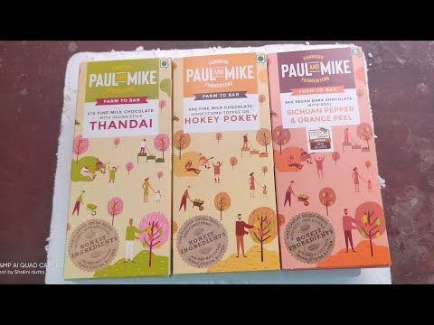 impressed with Paul & Mike chocolates