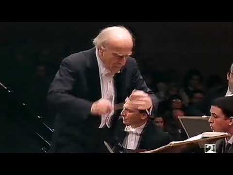Yehudi Menuhin & Jeremy Menuhin: Bartók 3 Piano Concerto, Spanish RTVE Orchestra (21/V/1995)