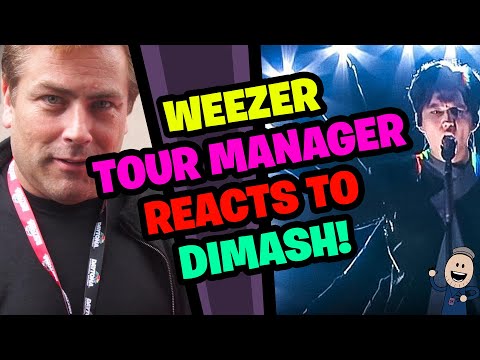 WEEZER Tour Manager Reacts to DIMASH!