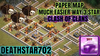 How To Beat Paper Map Clash Of Clans