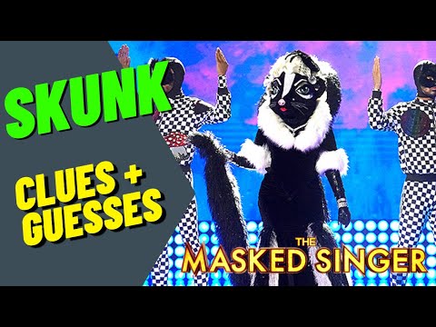 Skunk Performance Clues and Guesses - Masked Singer - Episode 6