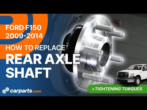 How to replace the Rear Axle Shaft 2009-2014 Ford F150 🚗