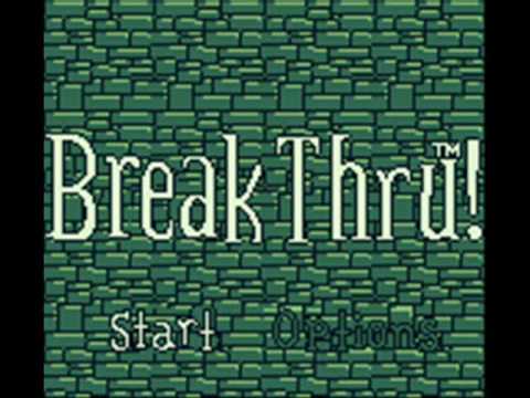 BreakThru! Game Boy