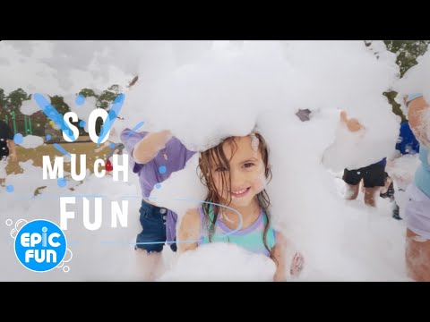 What are kids saying about EPIC FUN Foam Parties?