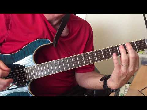 Dimarzio Fred Pickup in Washburn X1 Custom Guitar AxeFx II - Florida Chuck Black Music