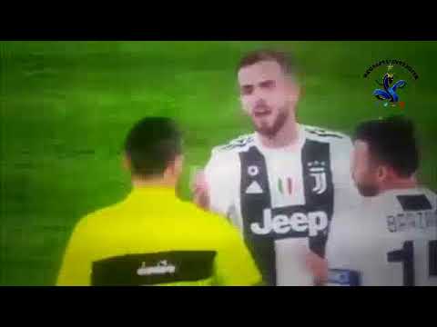 Fallo di Pjanic e fallo di Vecino a confronto