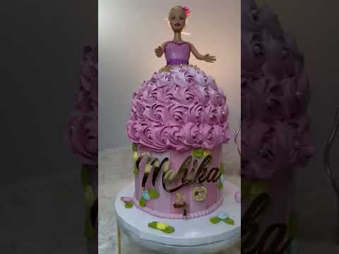 #Barbie cake for@mahika’s birthday#shorts