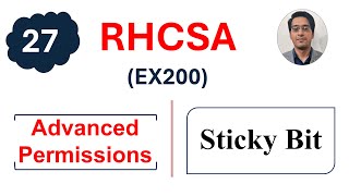 Securing Files using Sticky Bit || RHCSA Exam