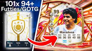 101x 94+ FUTTIES/GOTG ICON PACKS ON 1 ACCOUNT! 😱 FC 26 Ultimate Team