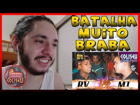 MT X RV (BA) - PRIMEIRA FASE - BATALHA DO COLISEU -TRAPFUNK | REACT BAUEB