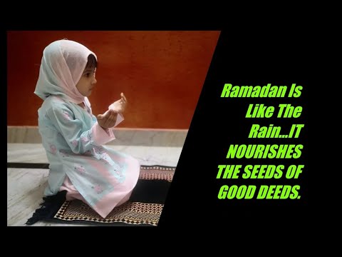 Ramadan Kareem wishes by Syeda Amina
