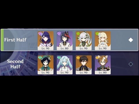 3.3 Spiral Abyss, Archons & Elemental Buffers - (Floor 12, 9★)