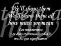 MCR Demolition Lovers Lyrics (Ingles - Español ...