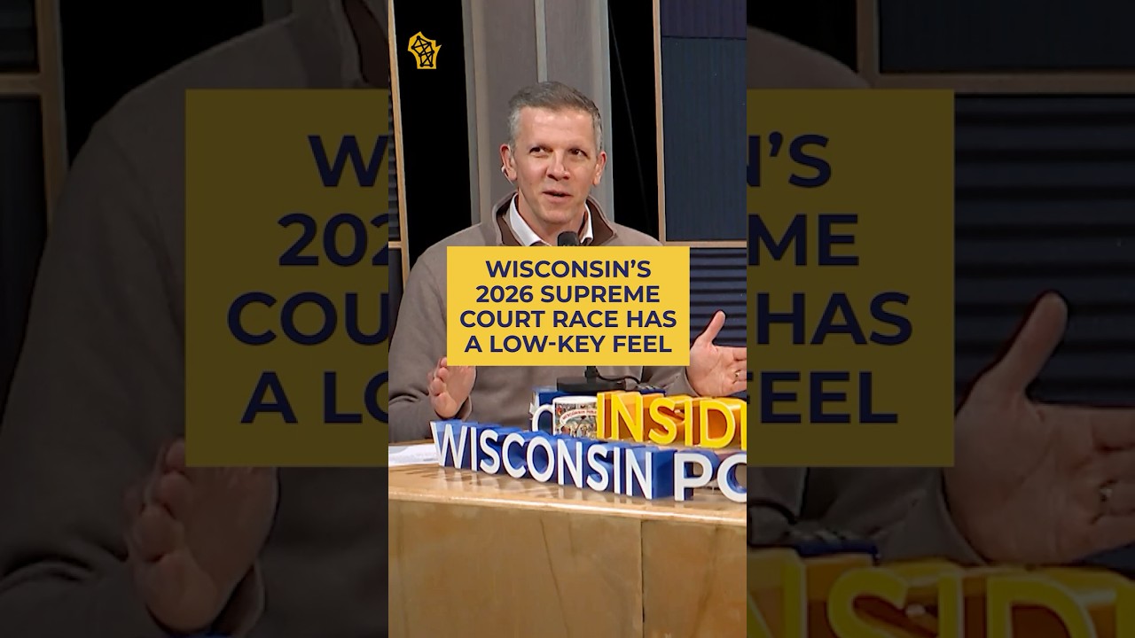 Why Wisconsin's 2026 Supreme Court race has a low-key feel | Inside Wisconsin Politics