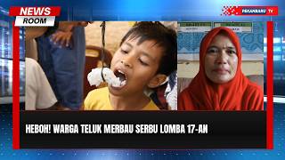 Meriah! Warga Teluk Merbau Kompak Rayakan HUT RI Ke 81