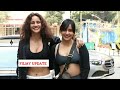 Uff Baapre Neha Sharma Aisha Sharma Flaunts Her Huge Figur In Only Bra At Bandra