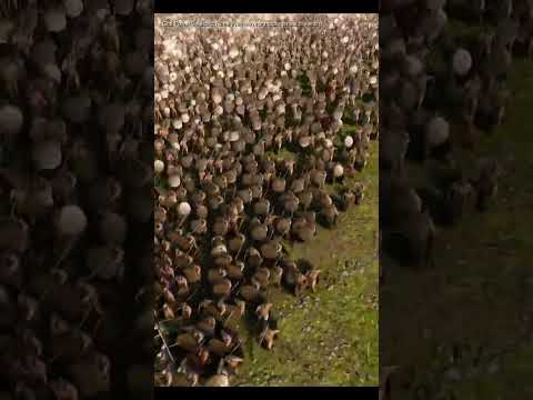 Spartan Warriors Vs. Horde of Zombies - The Ultimate Battle!