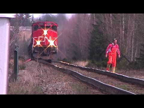 CN Freight 569 Northbound at Berry Mills NB