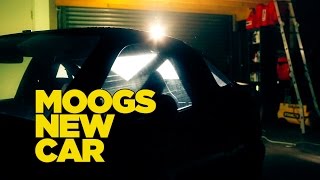 MOOGS NEW CAR!