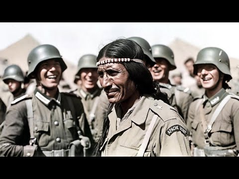 The Apache Scout Smiled When the Germans Laughed — By Dawn, Their Patrol Was Just a Ghost Story