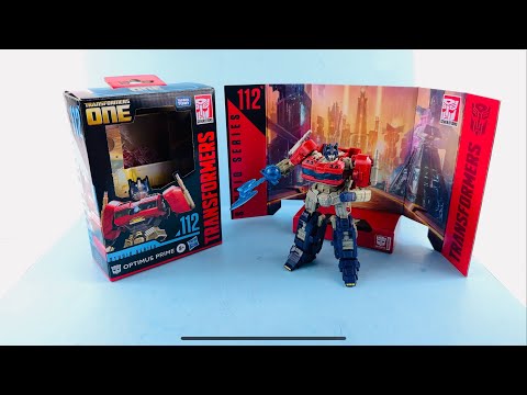 Transformers One Studio Series Deluxe Class OPTIMUS PRIME Video Review