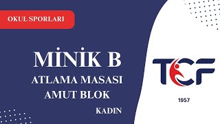 Artistik Cimnastik Kadın Minik B Atlama Masası Amut Blok