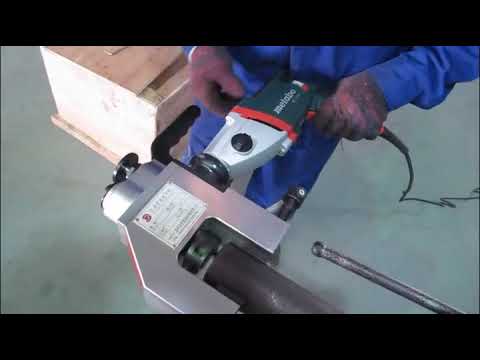 OD Mounted Metabo Motor Metal Pipe Cutting And Beveling Machine ISO63C