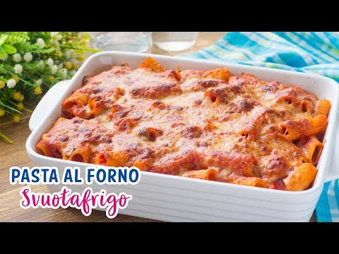 Pasta al Forno Pasticciata Svuotafrigo - Ricetta Facile - Italian Baked Pasta Recipe - 55Winston55