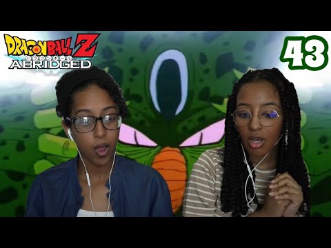 PICCOLO vs CELL | DragonBall Z Abridged Episode 43 | Reaction **we never watched DBZ**