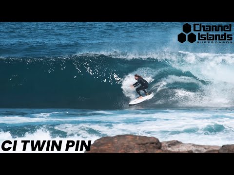 CHANNEL ISLANDS Twin Pin Review - WOOLY TV #28 Surfboard Review